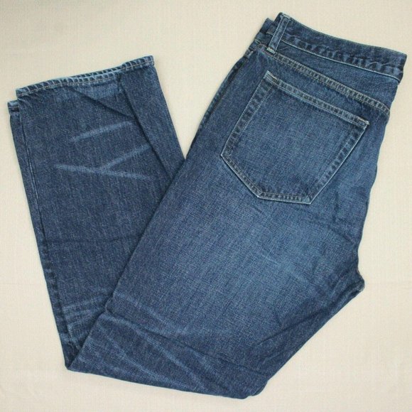 J. Crew Slim Straight Jeans Size 36 X 32 - Picture 4 of 9